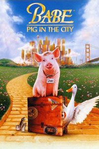 Αφίσα της ταινίας Μπέιμπ: Το Μικρό Γουρουνάκι στη Μεγάλη Πόλη (Babe: Pig in the City)