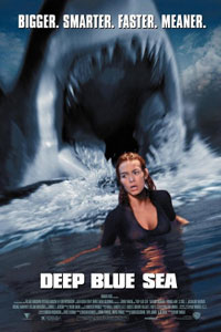 Αφίσα της ταινίας Βαθιά Άγρια Θάλασσα (Deep Blue Sea)