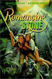 Αφίσα της ταινίας Κυνηγώντας το Πράσινο Διαμάντι (Romancing the Stone)