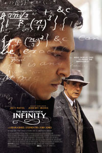 Αφίσα της ταινίας Ο Άνθρωπος που Γνώριζε το Άπειρο (The Man Who Knew Infinity)