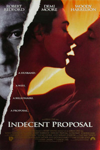Αφίσα της ταινίας Ανήθικη Πρόταση (Indecent Proposal)