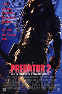 Αφίσα της ταινίας Ο Κυνηγός 2 (Predator 2)