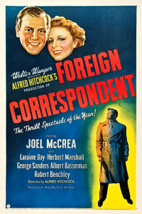 Αφίσα της ταινίας Πριν από την Θύελλα (Foreign Correspondent)