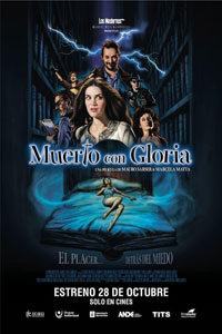 Αφίσα της ταινίας Ο Νεκρός Εραστής της Γκλόρια (Muerto con Gloria/ Ghosting Gloria)