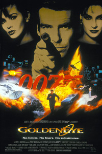 Αφίσα της ταινίας Τζέιμς Μποντ, Πράκτωρ 007: Επιχείρηση Χρυσά Μάτια (GoldenEye)