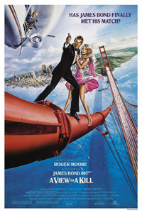Αφίσα της ταινίας Τζέιμς Μποντ, πράκτωρ 007: Επιχείρηση Κινούμενος Στόχος (A View to a Kill)