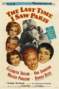 Αφίσα της ταινίας Η Τελευταία Φορά που Είδα το Παρίσι (The Last Time I Saw Paris)