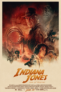 Αφίσα της ταινίας Ο Ιντιάνα Τζόουνς και ο Δίσκος του Πεπρωμένου (Indiana Jones and the Dial of Destiny)