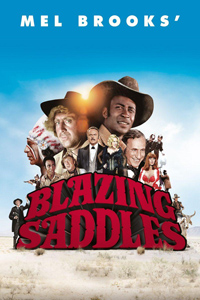 Αφίσα της ταινίας Μπότες, Σπιρούνια και Καυτές Σέλες (Blazing Saddles)